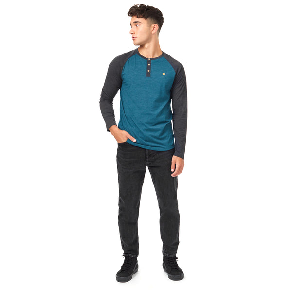 Tentree TCM2308 Men's TreeBlend Classic Henley Longsleeve