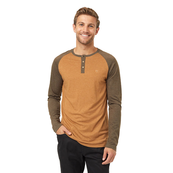 Tentree TCM2308 Men's TreeBlend Classic Henley Longsleeve