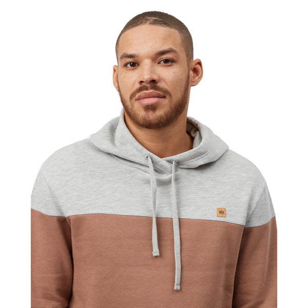 Tentree TCM2787 Men's TreeFleece Blocked Reynard Hoodie