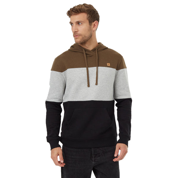 Tentree TCM2787 Men's TreeFleece Blocked Reynard Hoodie