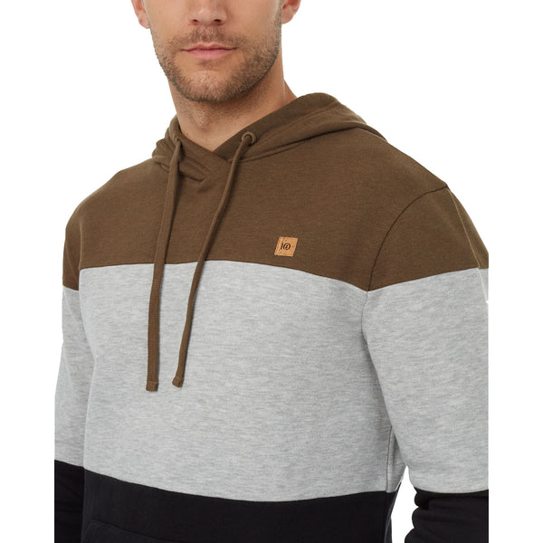 Tentree TCM2787 Men's TreeFleece Blocked Reynard Hoodie