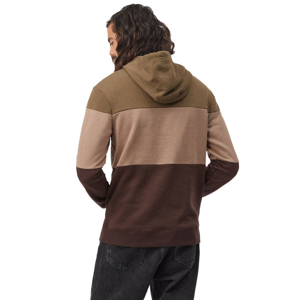 Tentree TCM2787 Men's TreeFleece Blocked Reynard Hoodie