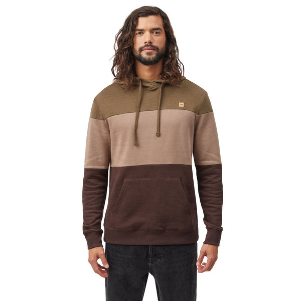 Tentree TCM2787 Men's TreeFleece Blocked Reynard Hoodie