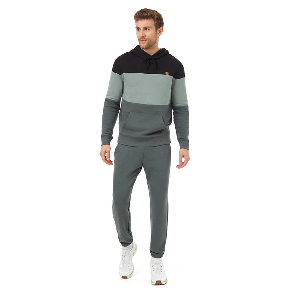 Tentree TCM2787 Men's TreeFleece Blocked Reynard Hoodie