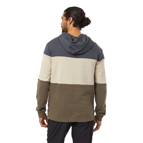 Tentree TCM2787 Men's TreeFleece Blocked Reynard Hoodie