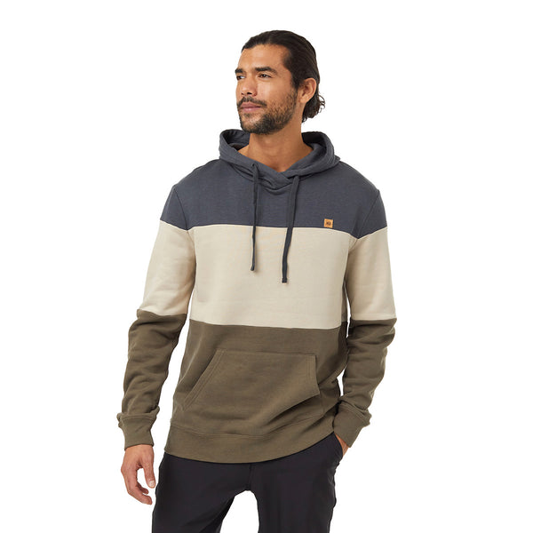 Tentree TCM2787 Men's TreeFleece Blocked Reynard Hoodie