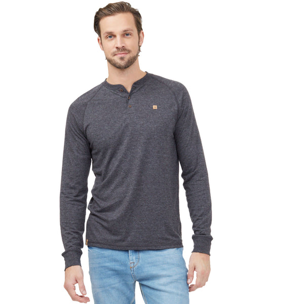 Tentree TCM3249 Men's Hemp Classic Henley Longsleeve