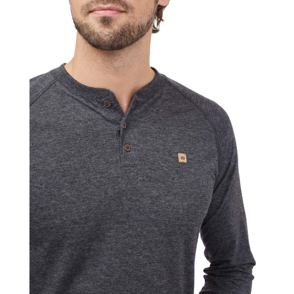 Tentree TCM3249 Men's Hemp Classic Henley Longsleeve