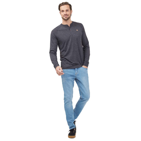 Tentree TCM3249 Men's Hemp Classic Henley Longsleeve