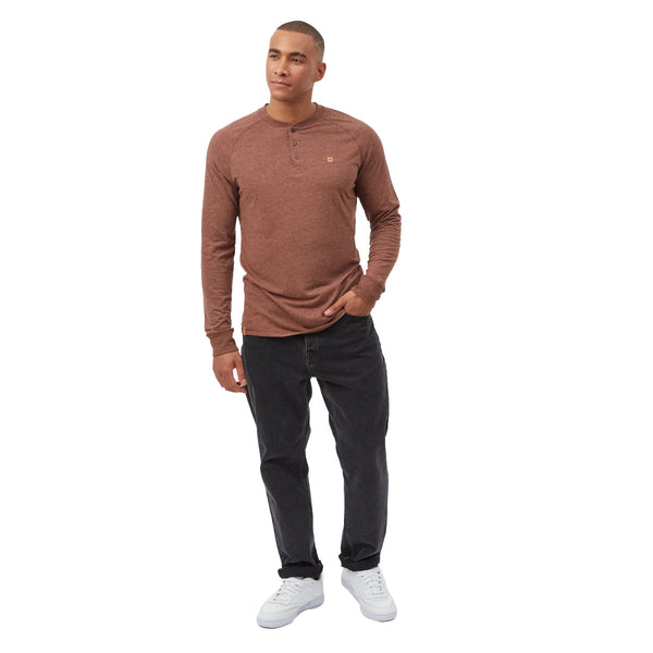 Tentree TCM3249 Men's Hemp Classic Henley Longsleeve