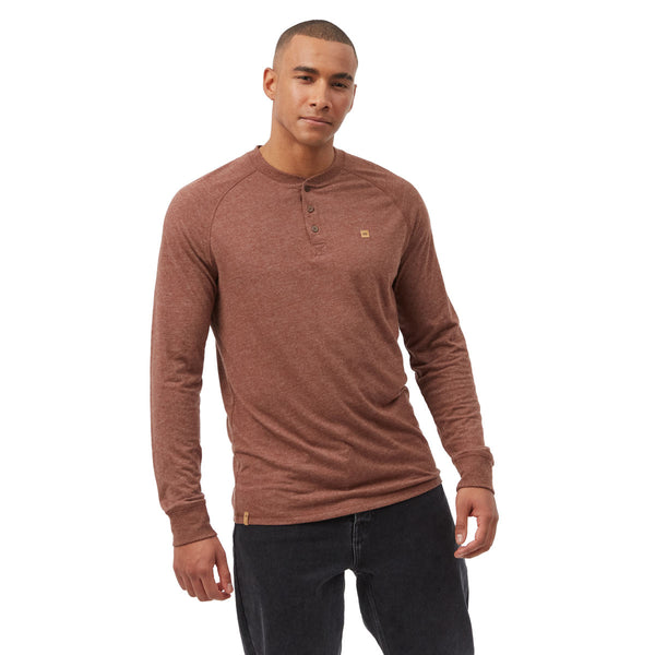 Tentree TCM3249 Men's Hemp Classic Henley Longsleeve