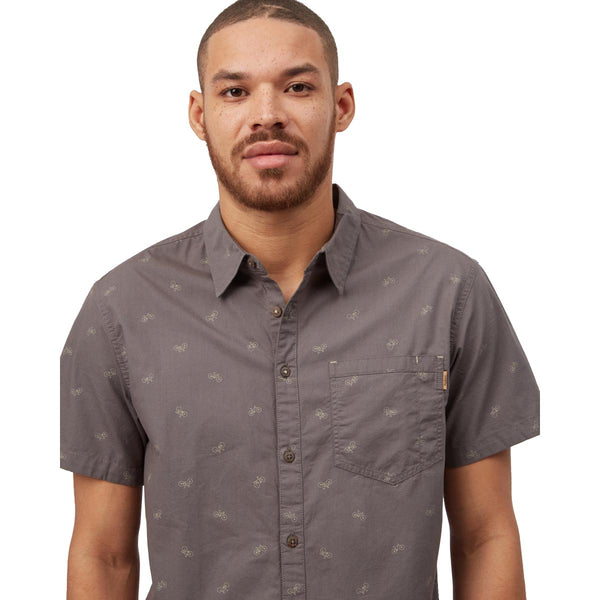 Tentree TCM3364 Men's Bike Around Shortsleeve Shirt