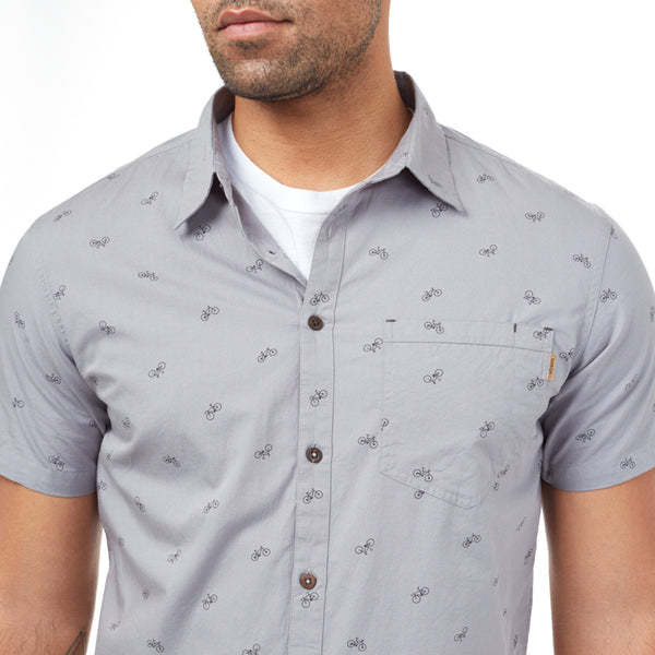 Tentree TCM3364 Men's Bike Around Shortsleeve Shirt