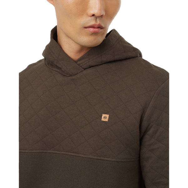 Tentree TCM3765 Men's Quilted Block Hoodie