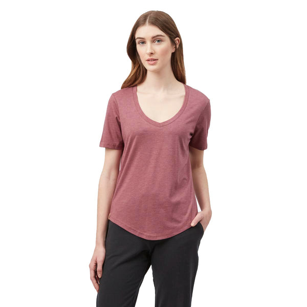 Tentree TCW2456 Women's TreeBlend V-Neck T-Shirt