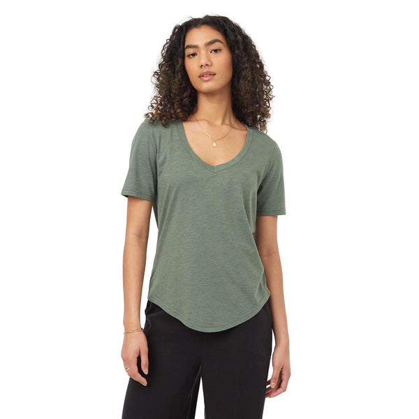 Tentree TCW2456 Women's TreeBlend V-Neck T-Shirt