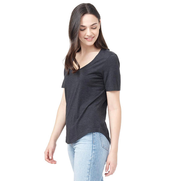 Tentree TCW2456 Women's TreeBlend V-Neck T-Shirt