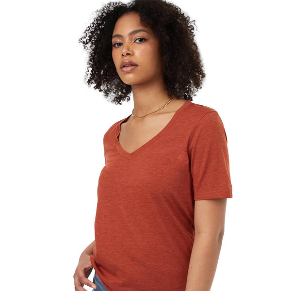 Tentree TCW2456 Women's TreeBlend V-Neck T-Shirt