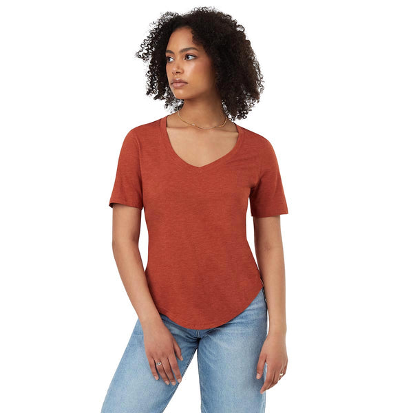 Tentree TCW2456 Women's TreeBlend V-Neck T-Shirt