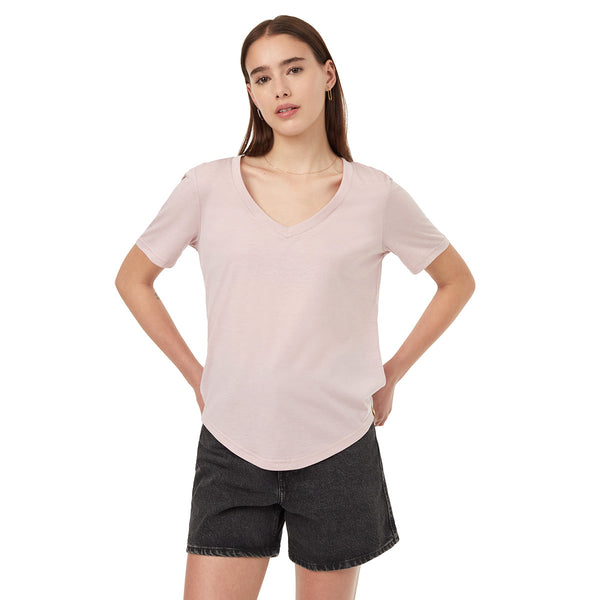 Tentree TCW2456 Women's TreeBlend V-Neck T-Shirt