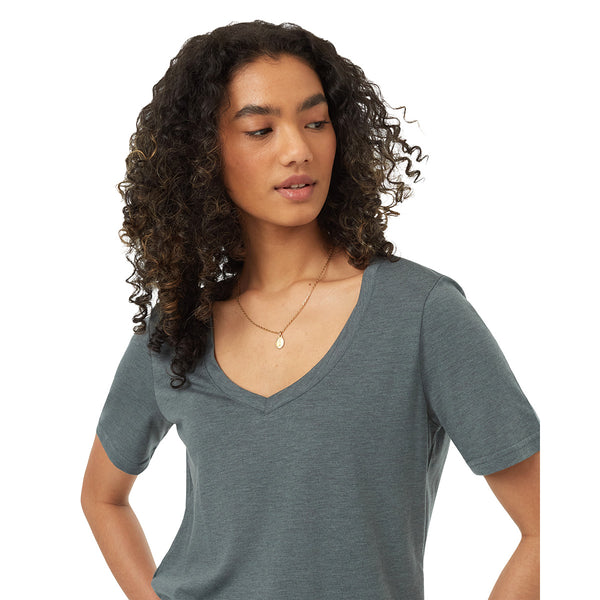 Tentree TCW2456 Women's TreeBlend V-Neck T-Shirt