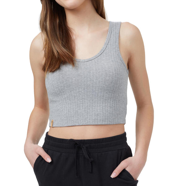 Tentree TCW4164 Women's Cropped Fitted Tank