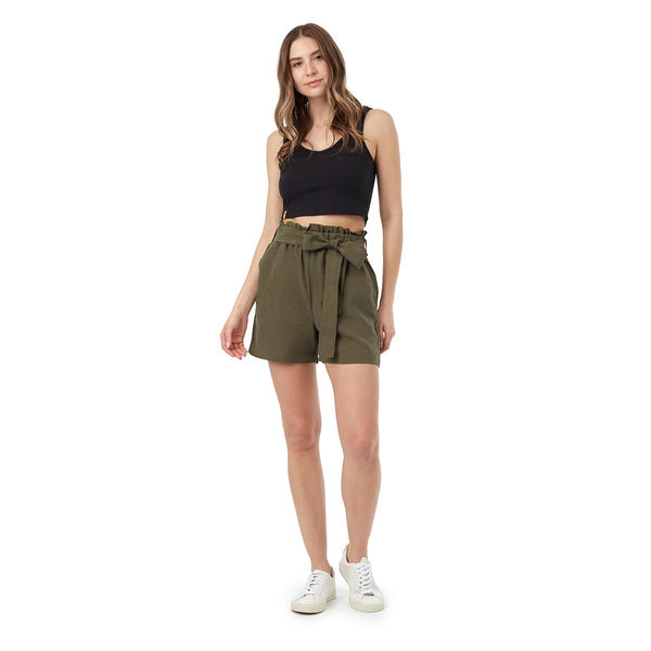 Tentree TCW5000 Women's TreeLinen Paper Bag Short