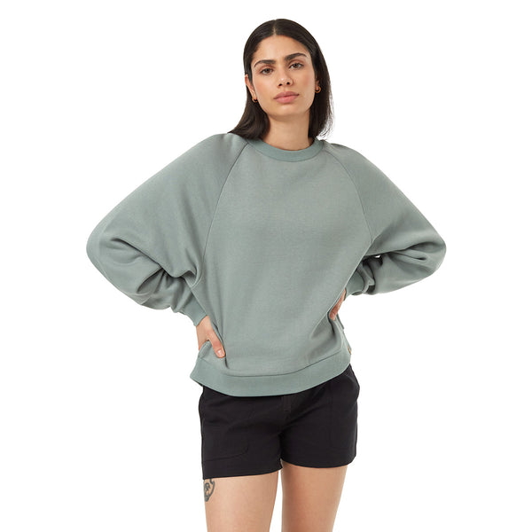 Tentree TCW5279 Women's TreeFleece Oversized Raglan Crew