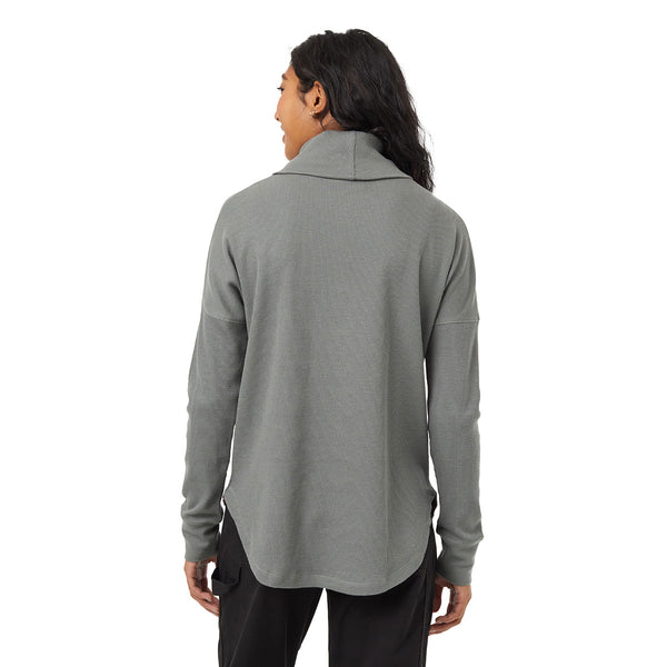 Tentree TCW5563 Women's TreeWaffle Turtleneck Longsleeve