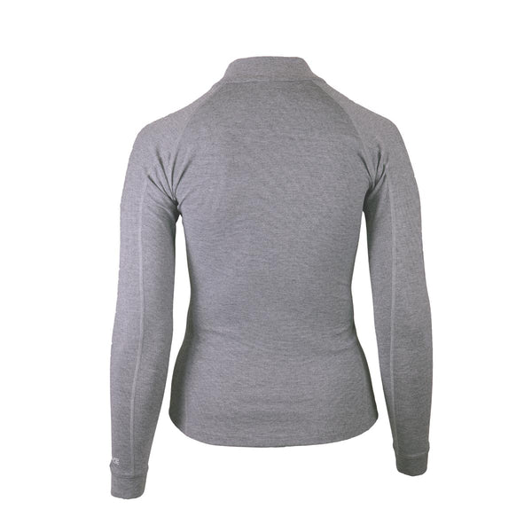 Carhartt Base Layer UH0153-W Women's Force Heavyweight Heathered Knit Base Layer Quarter Zip Top