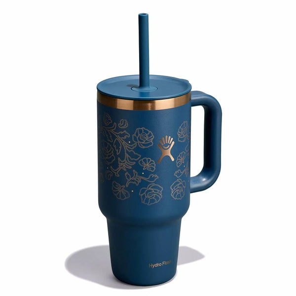 Hydro Flask LE-F25TT32-B 32 Ounce Travel Tumbler Western Dark Blue