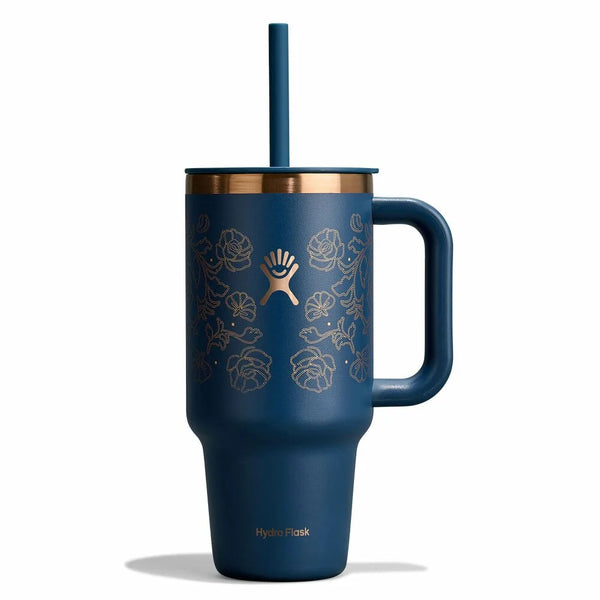 Hydro Flask LE-F25TT32-B 32 Ounce Travel Tumbler Western Dark Blue