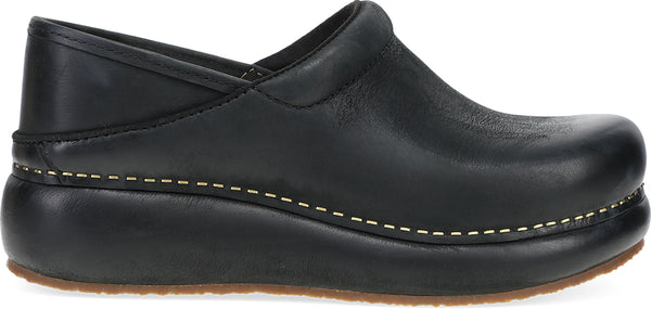 Dansko 10301100600 Women's Platform Pro Black Burnished Nubuck