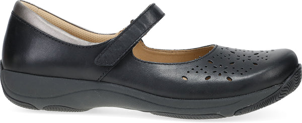 Dansko 10401020200 Women's Stacy - Black Waxy Burnished