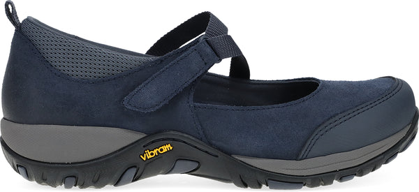 Dansko 4363750200 Women's Primrose Navy Burnished Suede