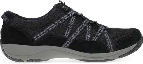 Dansko 4854100210 Women's Harlyn Black/Black Suede