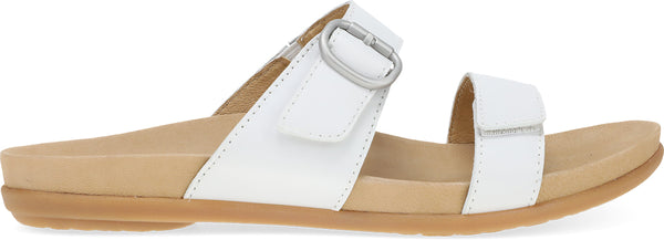 Dansko 6220001200 Women's Justine White Full Grain