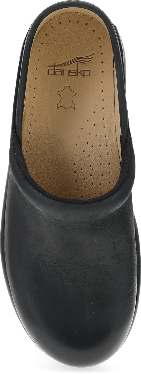 Dansko 10301100600 Women's Platform Pro Black Burnished Nubuck