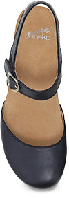 Dansko 1710501600 Women's Tiffani Black Milled Burnished