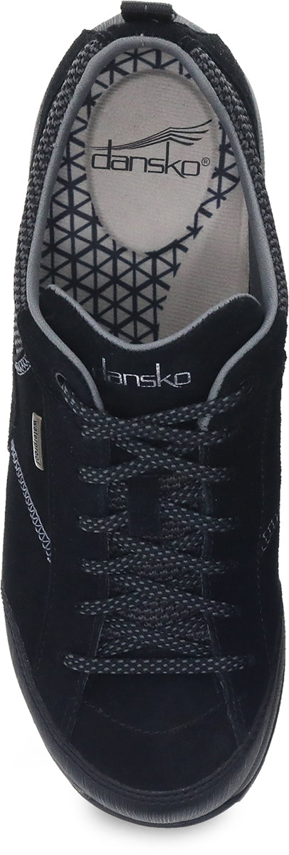 Dansko 4359320294 Women's Paisley Wide Black Waterproof