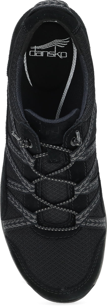 Dansko 4854100210 Women's Harlyn Black/Black Suede