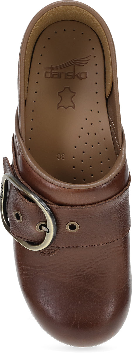 Dansko 616786112 Women's Pearson - Brown Waxy Milled